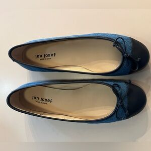 Jon Josef womens quilted flats size 11 new